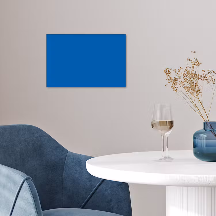 Poster - Classic - Azure - Blauw — 4
