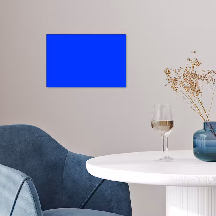 Poster - Electric - Blue - Blauw — 4