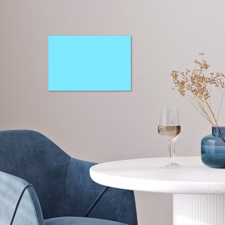 Poster - Electric - Cyan - Blauw — 4