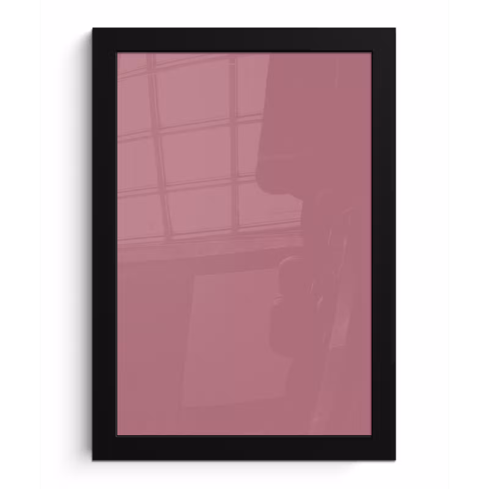 Poster met lijst - Antique - Mauve - Roze — 1
