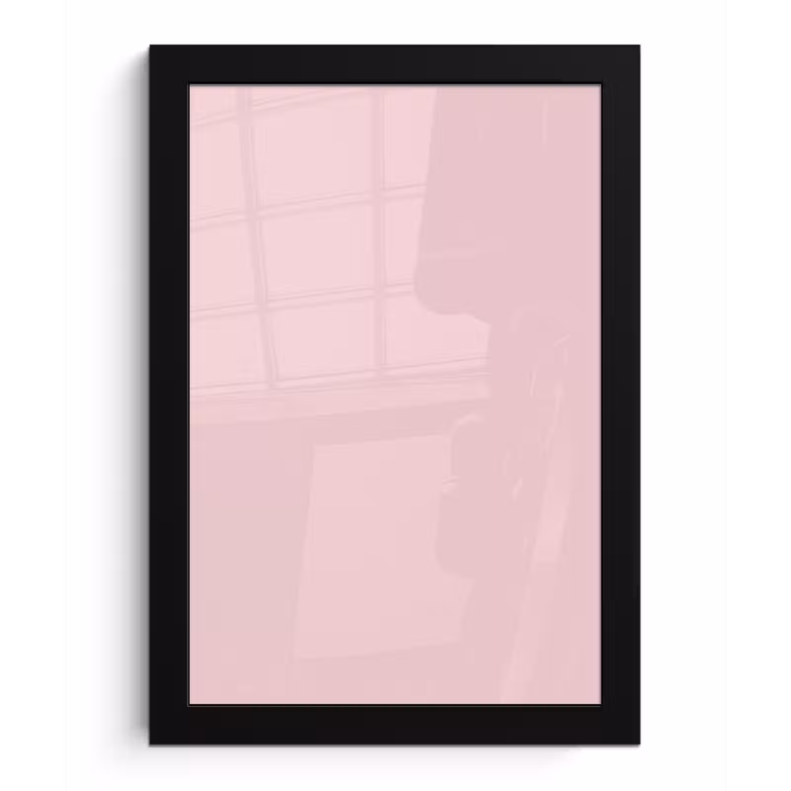 Poster met lijst - Blush - Pink - Roze — 1