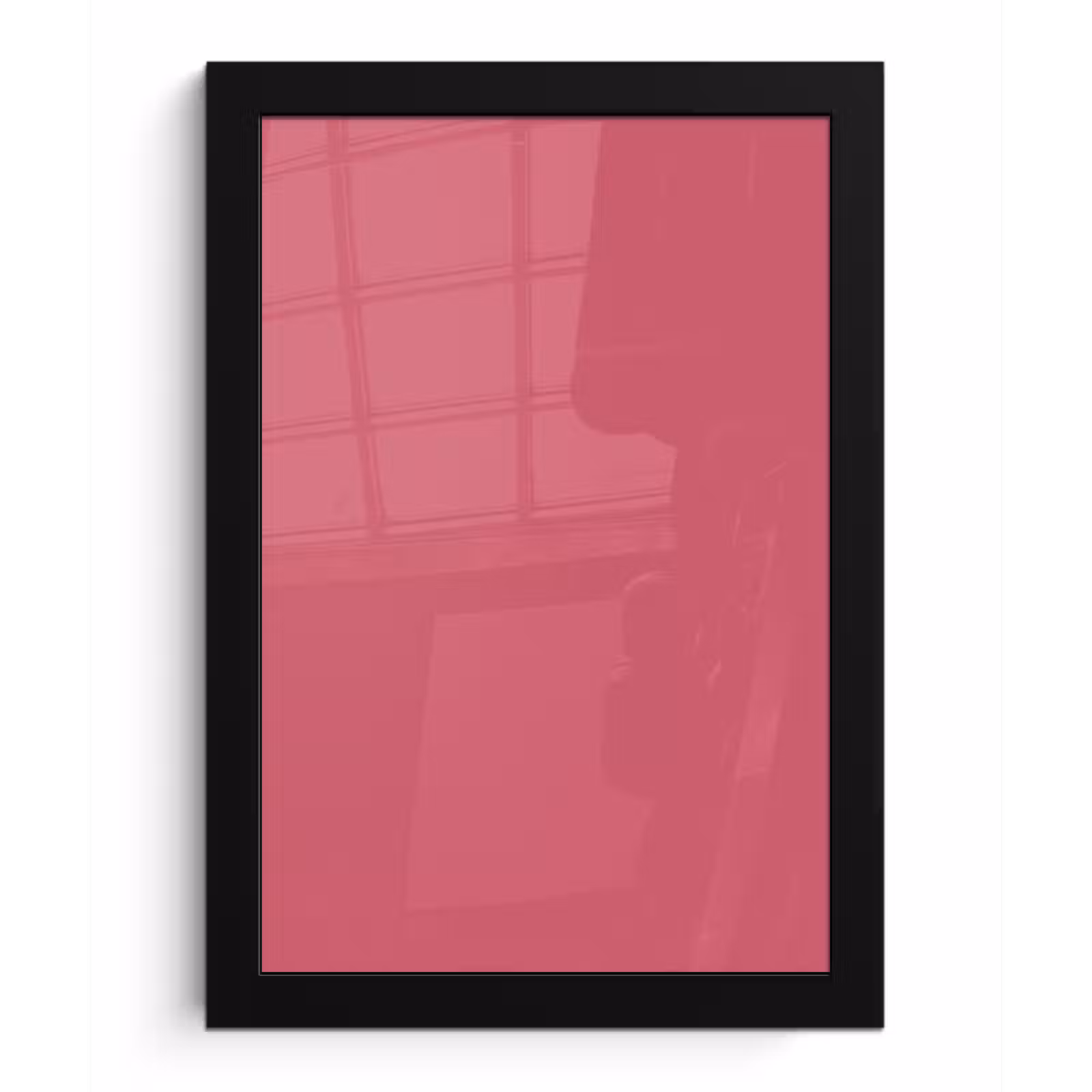 Poster met lijst - Crimson - Rose - Roze — 1