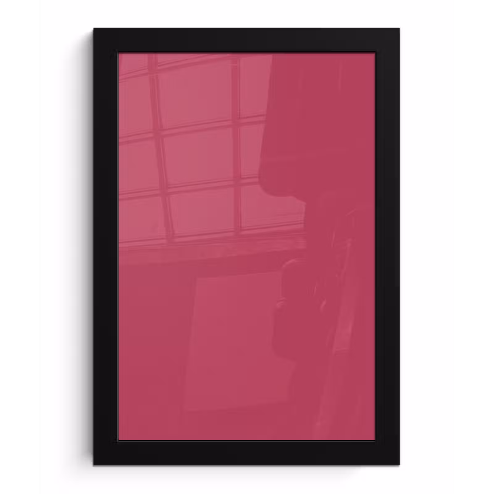 Poster met lijst - Deep - Berry - Rood — 1