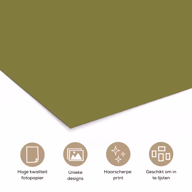 Poster - Juniper - Groen - Organisch — 5