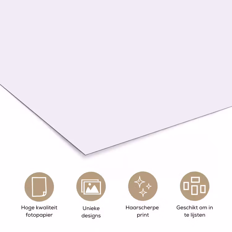Poster - Lilac - Luxe - Paars — 5