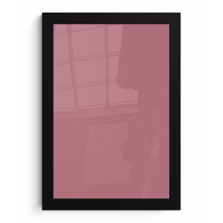 Poster met lijst - Antique - Mauve - Roze — 1