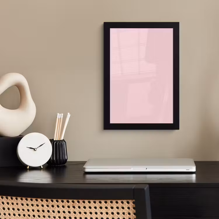 Poster met lijst - Blush - Pink - Roze — 3