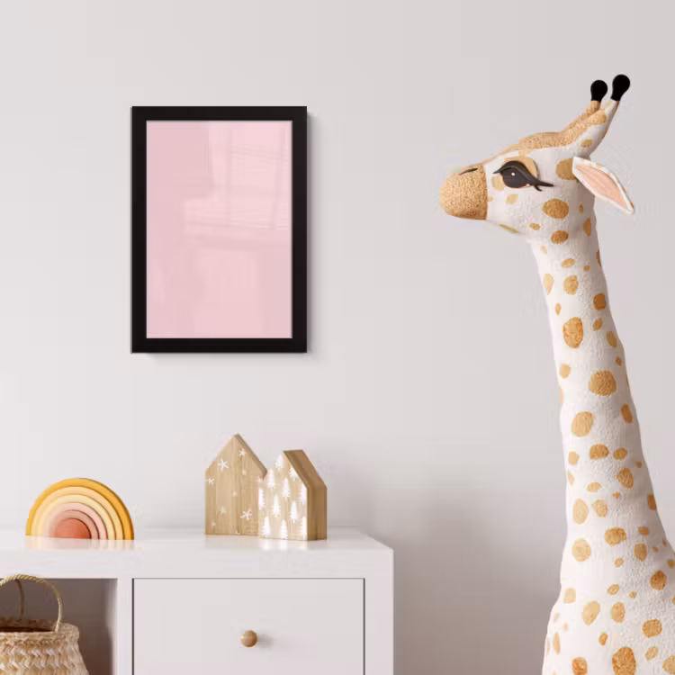 Poster met lijst - Blush - Pink - Roze — 5