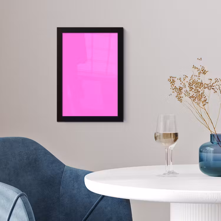 Poster met lijst - Bright - Orchid - Roze — 2