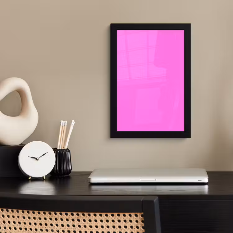 Poster met lijst - Bright - Orchid - Roze — 3