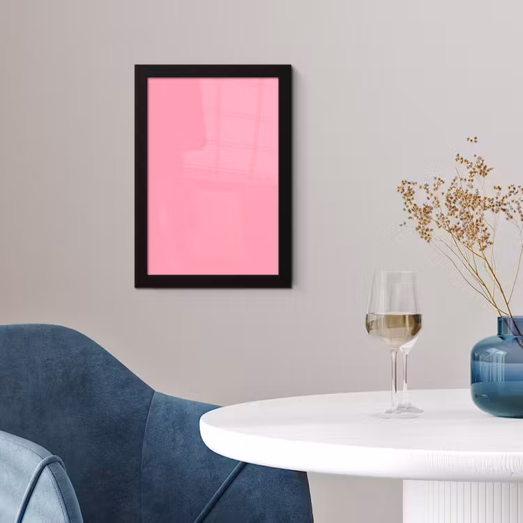 Poster met lijst - Bubblegum - Pink - Roze — 2