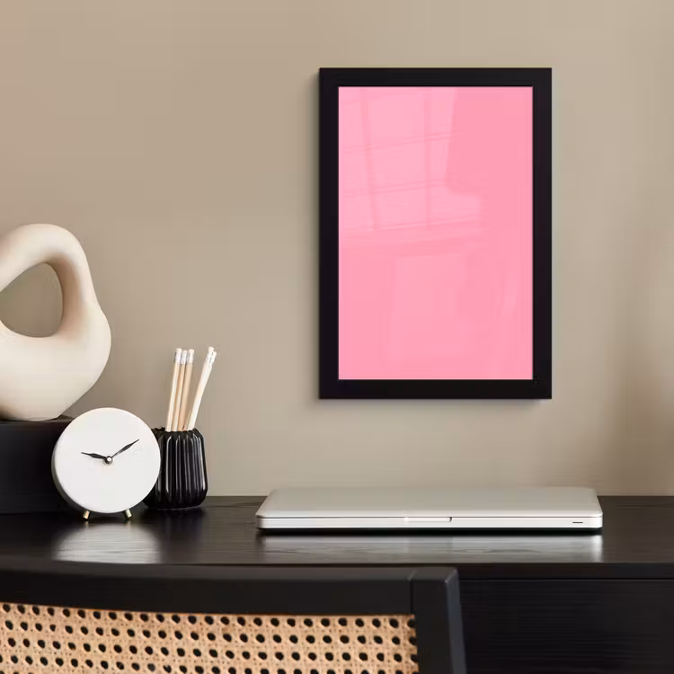 Poster met lijst - Bubblegum - Pink - Roze — 3
