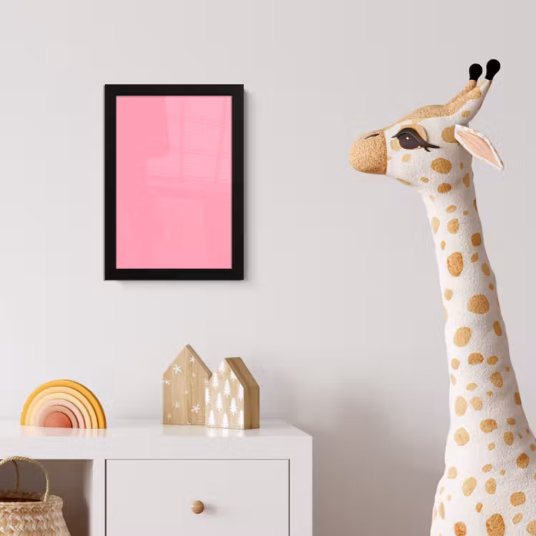 Poster met lijst - Bubblegum - Pink - Roze — 5