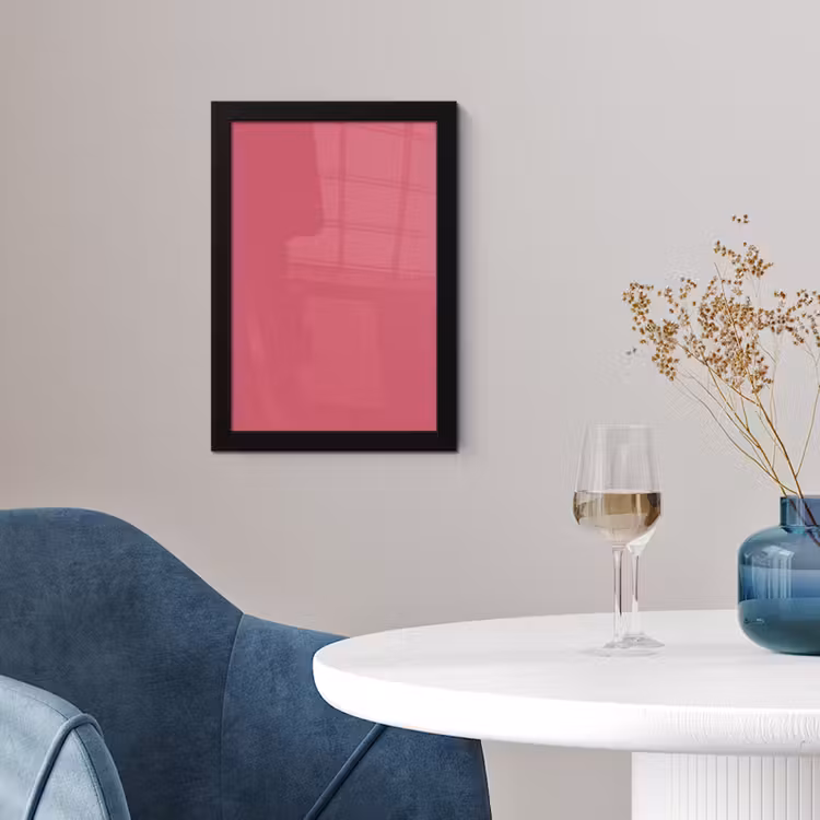Poster met lijst - Crimson - Rose - Roze — 2