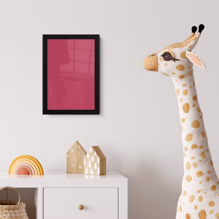 Poster met lijst - Deep - Berry - Rood — 5
