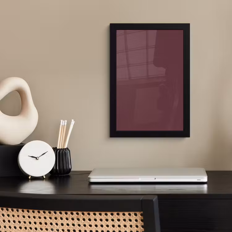 Poster met lijst - Dusty - Rose - Roze — 3