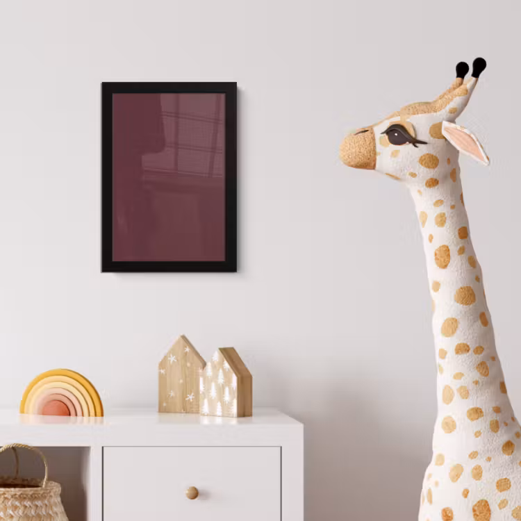 Poster met lijst - Dusty - Rose - Roze — 5