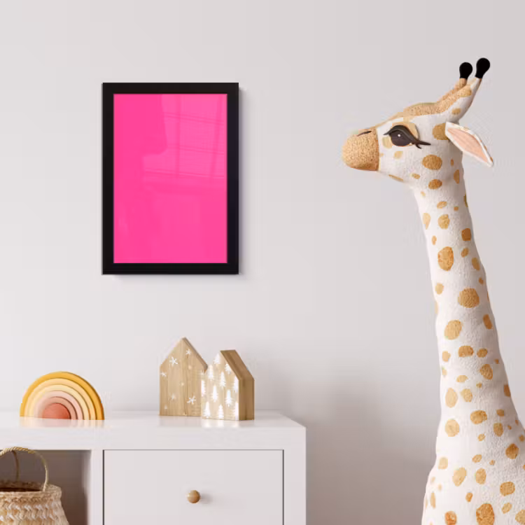 Poster met lijst - Electric - Magenta - Roze — 5