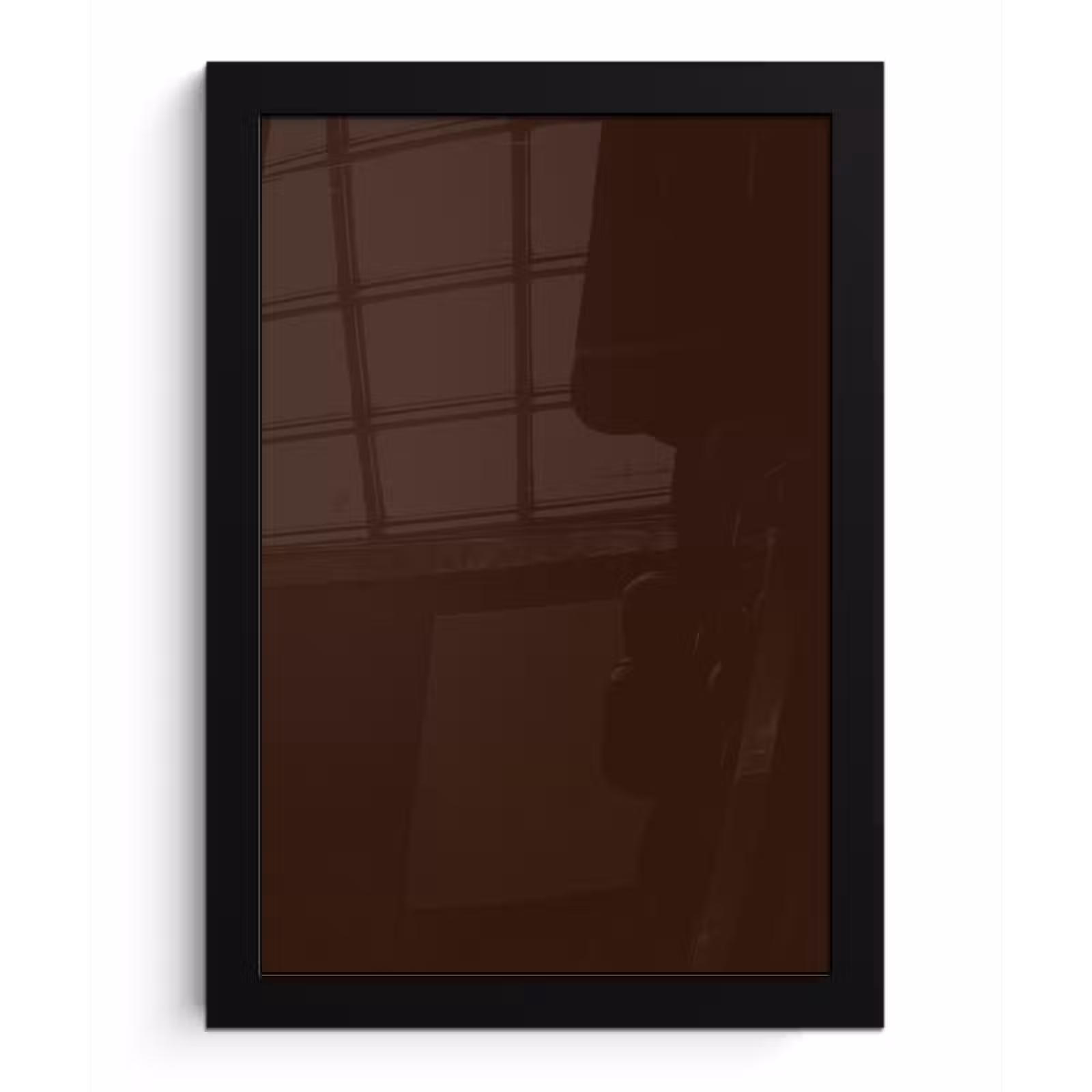 Poster met lijst - Dark - Chocolate - Bruin — 1