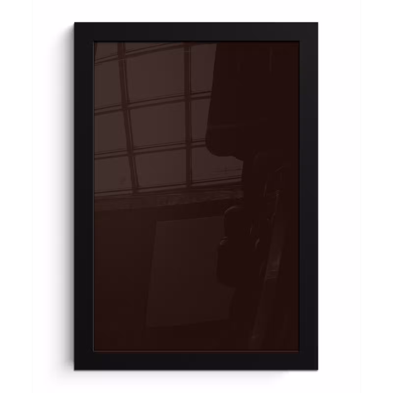 Poster met lijst - Deep - Obsidian - Bruin — 1