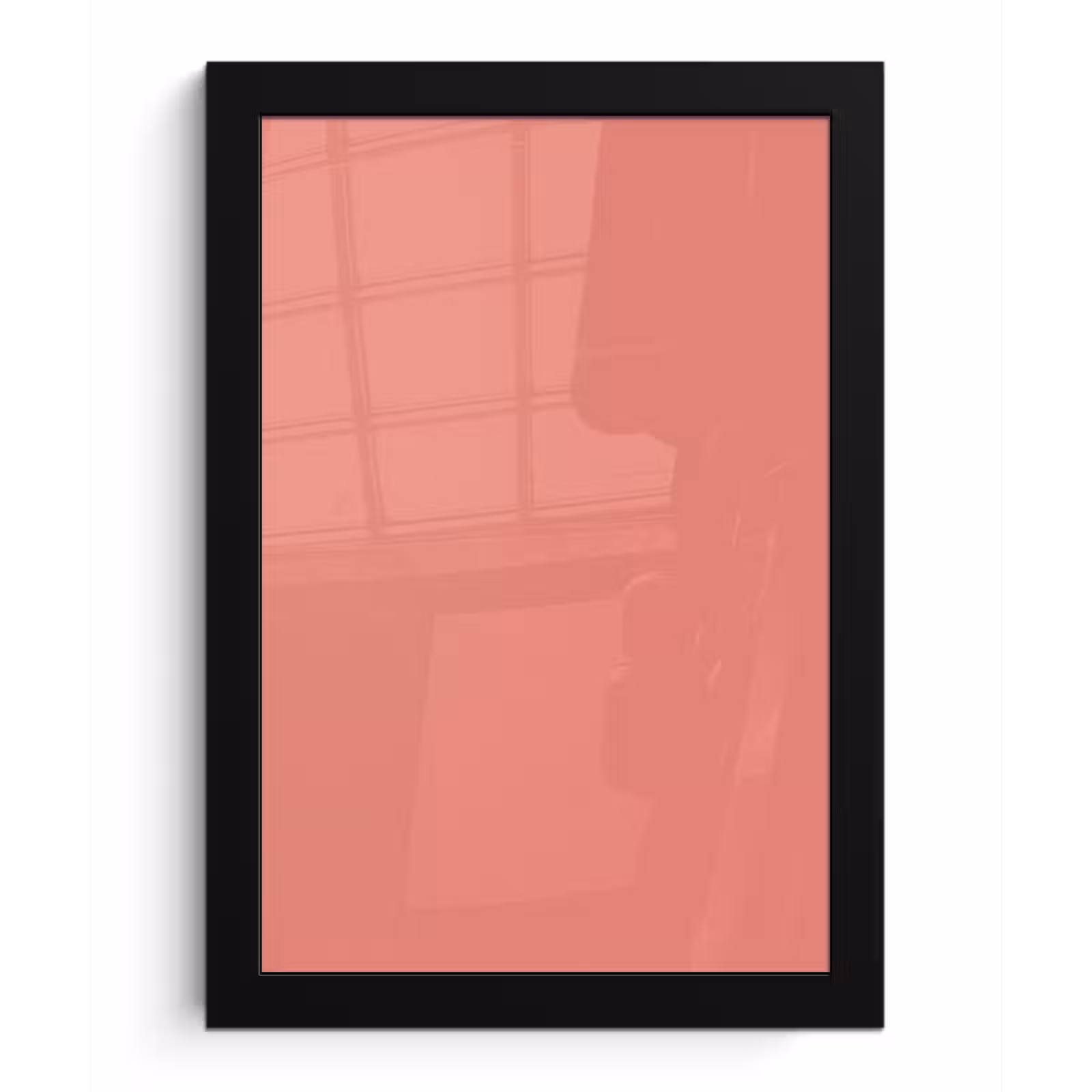 Poster met lijst - Dusty - Peach - Koraal — 1