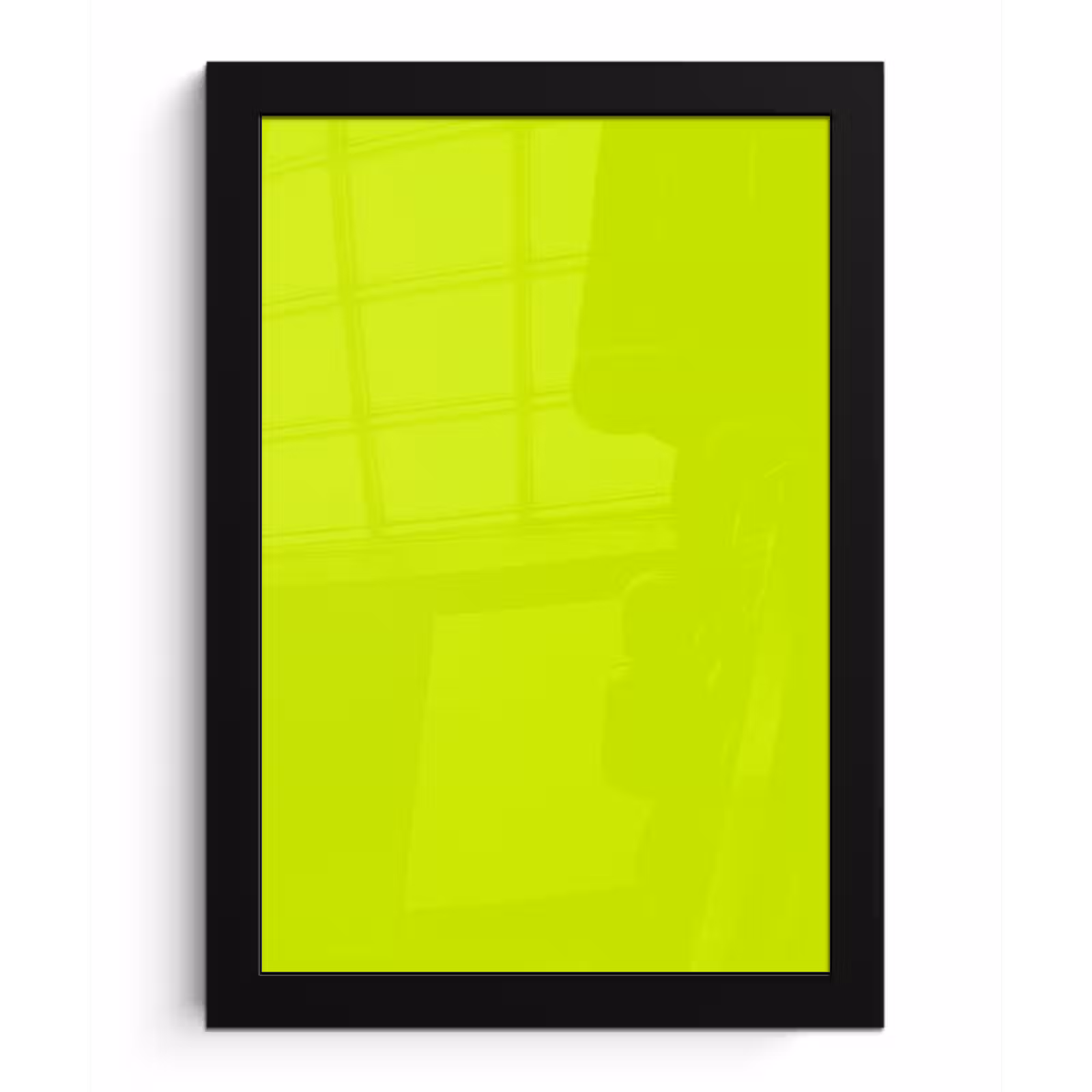 Poster met lijst - Electric - Lemon - Geel — 1