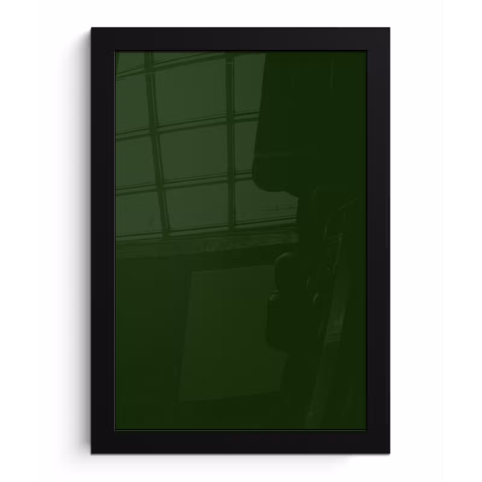 Poster met lijst - Forest - Green - Groen — 1