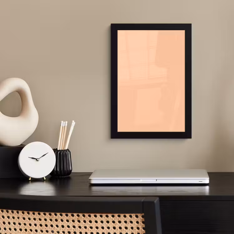 Poster met lijst - Apricot - Blush - Nude — 3