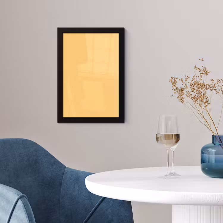 Poster met lijst - Apricot - Ice - Oranje — 2