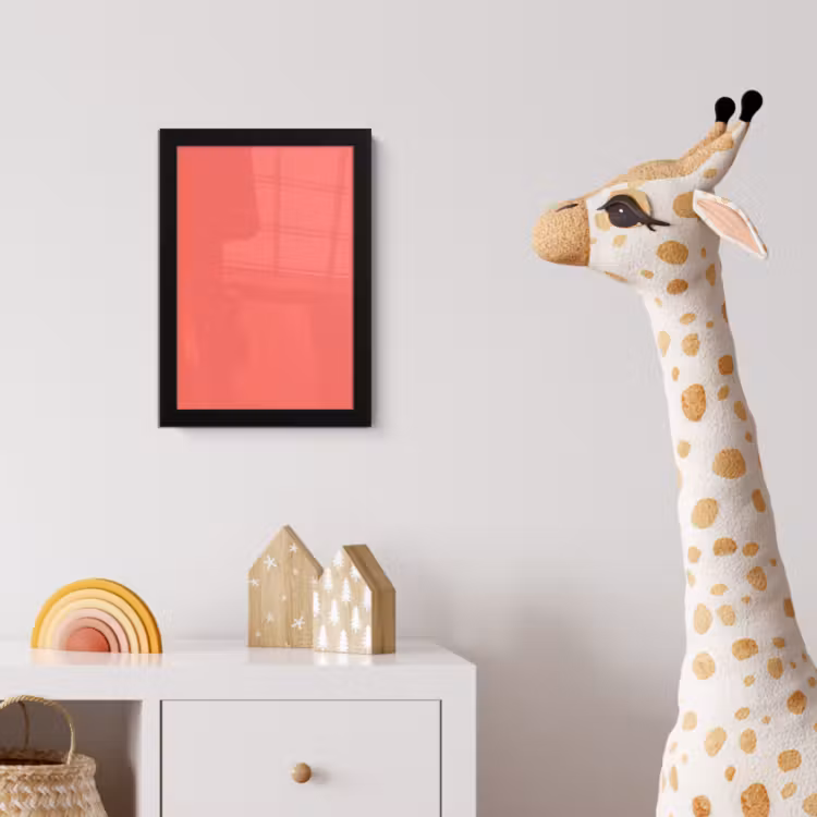 Poster met lijst - Coral - Punch - Koraal — 5