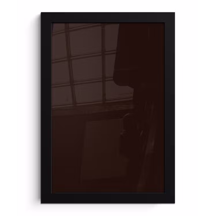 Poster met lijst - Deep - Obsidian - Bruin — 1