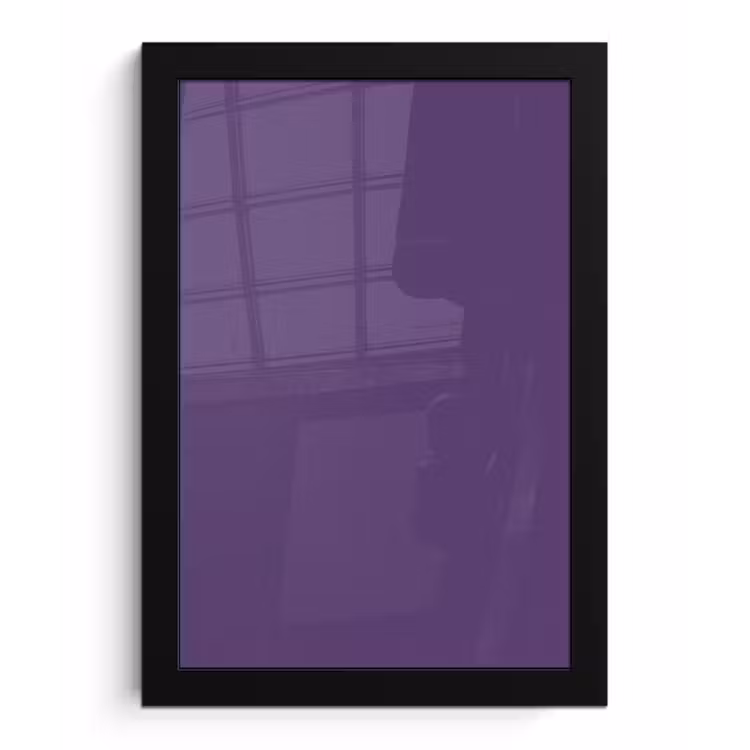 Poster met lijst - Deep - Plum - Paars — 1