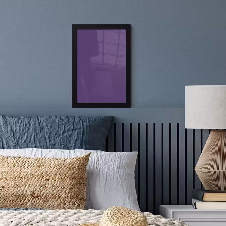 Poster met lijst - Deep - Plum - Paars — 4