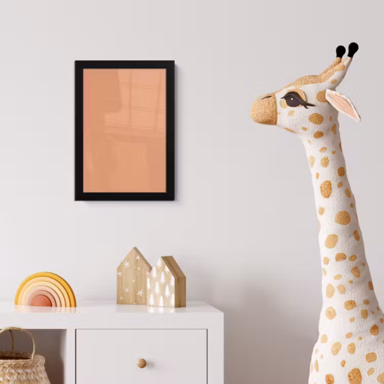 Poster met lijst - Desert - Coral - Koraal — 5