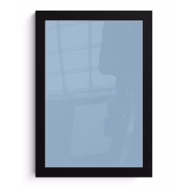 Poster met lijst - Dusty - Denim - Blauw — 1