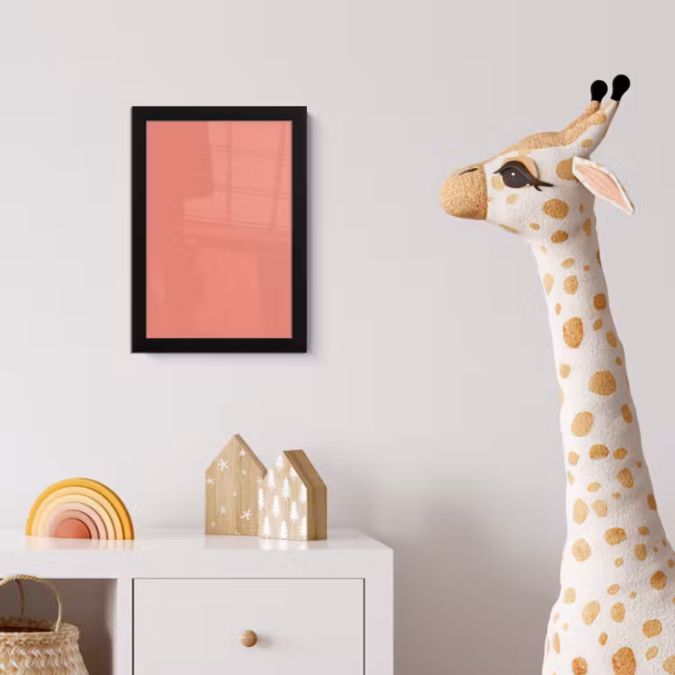 Poster met lijst - Dusty - Peach - Koraal — 5