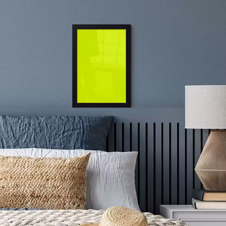 Poster met lijst - Electric - Lemon - Geel — 4