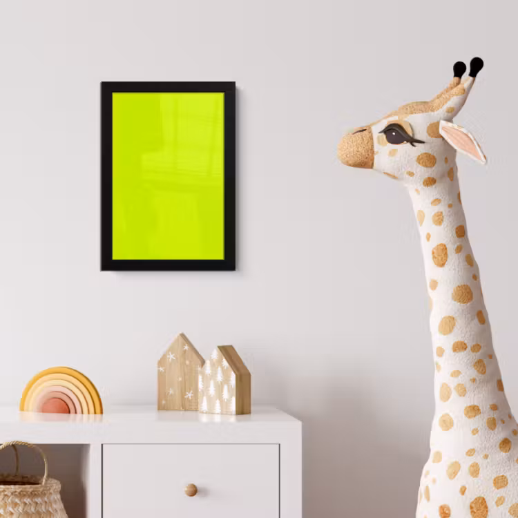 Poster met lijst - Electric - Lemon - Geel — 5