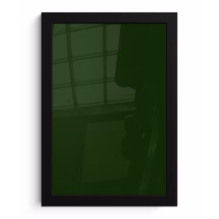 Poster met lijst - Forest - Green - Groen — 1