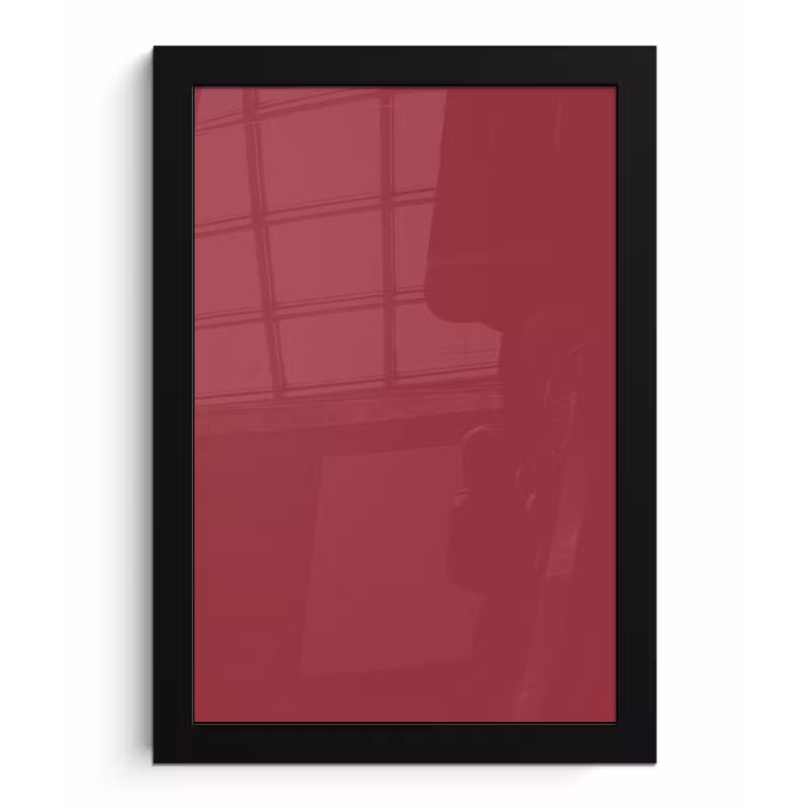 Poster met lijst - Antique - Ruby - Rood — 1