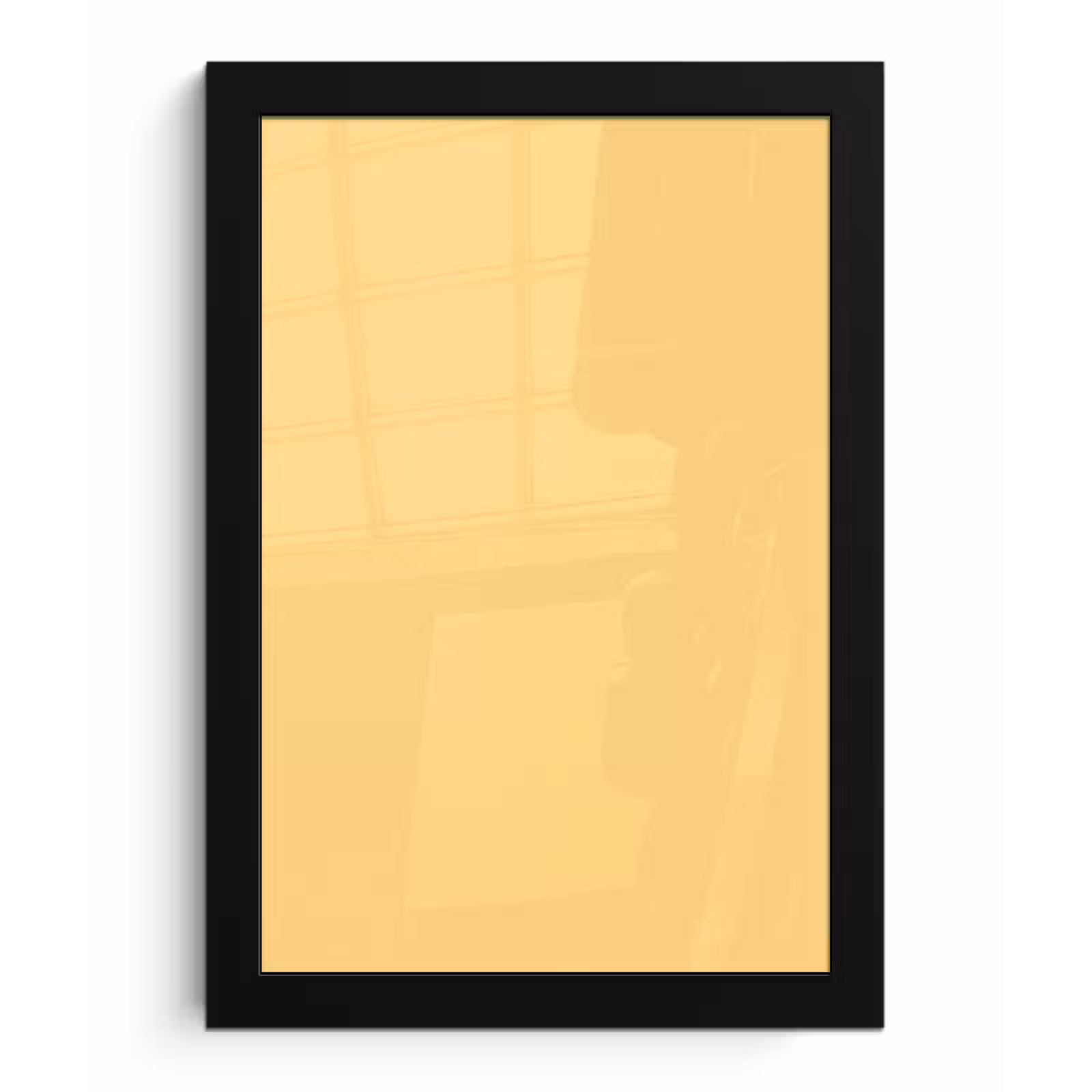 Poster met lijst - Butter - Geel - Yellow — 1