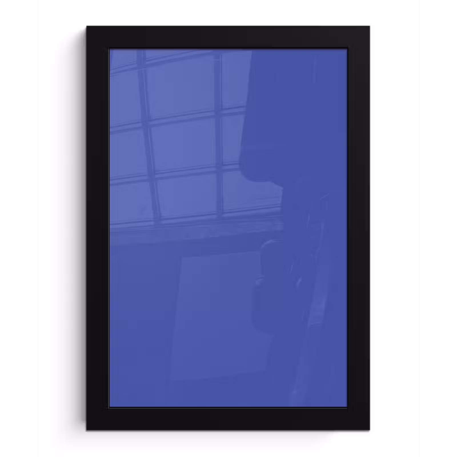Poster met lijst - Chinese - Blue - Blauw — 1