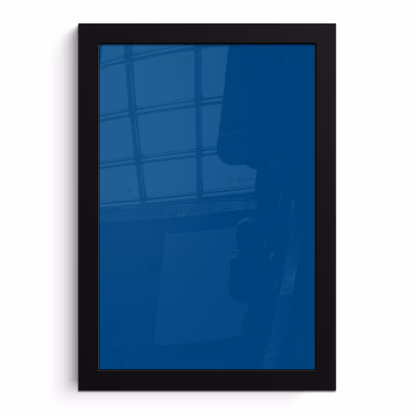 Poster met lijst - Free - Groove - Blauw — 1