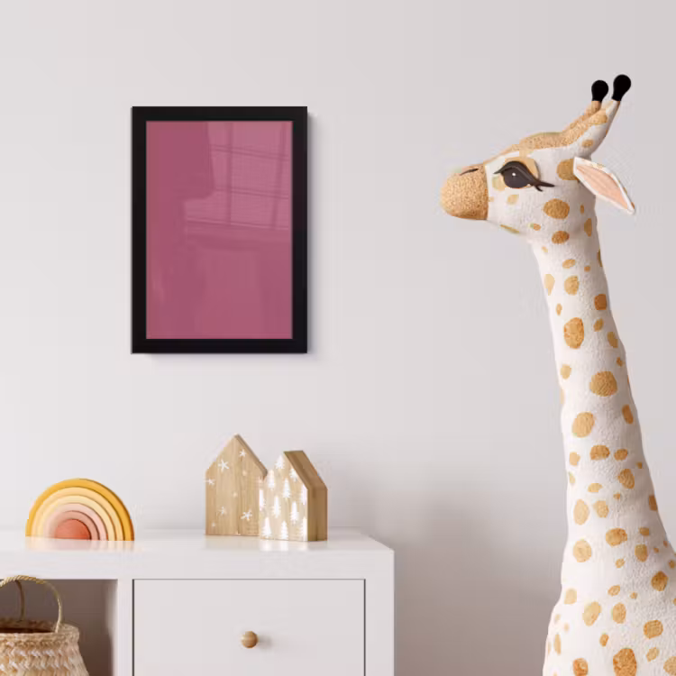 Poster met lijst - Berry - Roze -Pink — 5