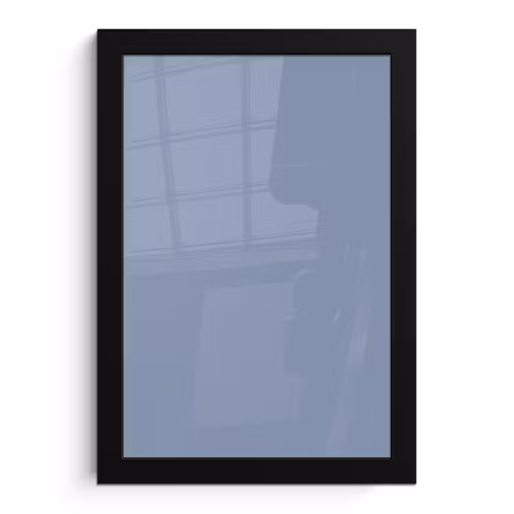 Poster met lijst - Canary - Champ - Blauw — 1