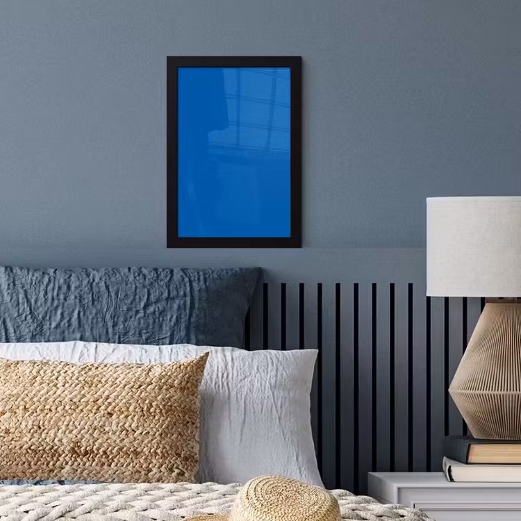 Poster met lijst - Classic - Azure - Blauw — 4