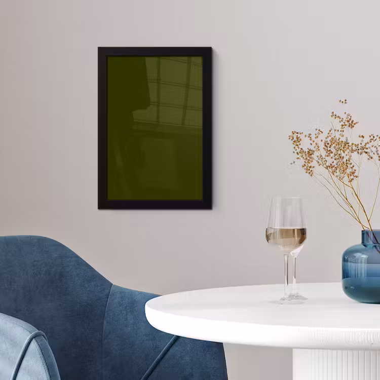 Poster met lijst - Dark - Olive - Groen — 2