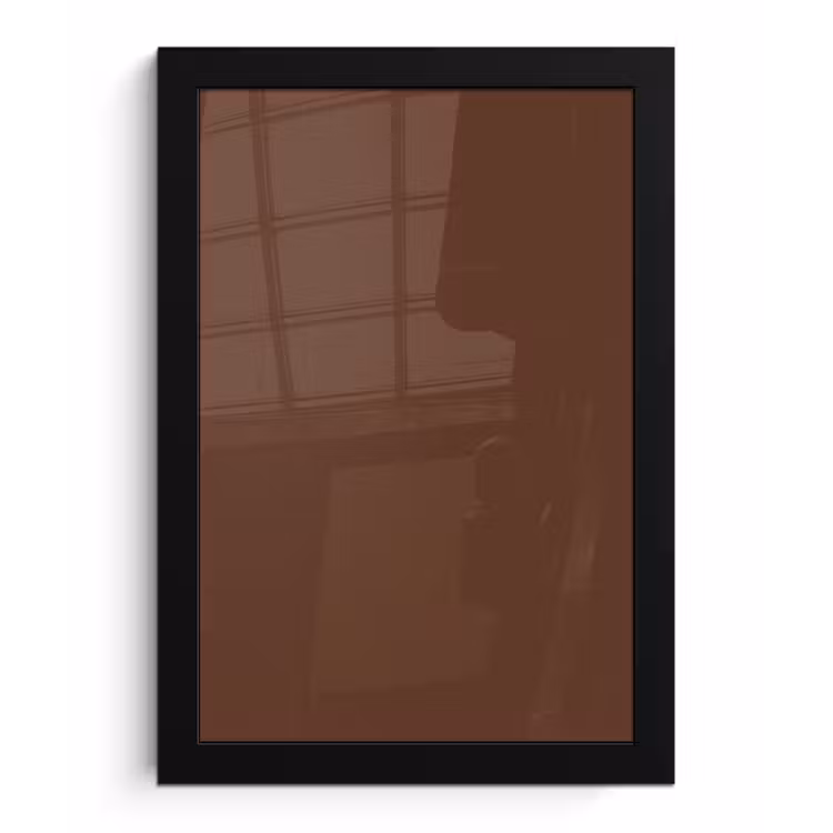 Poster met lijst - Deep - Clay - Brown - Bruin — 1