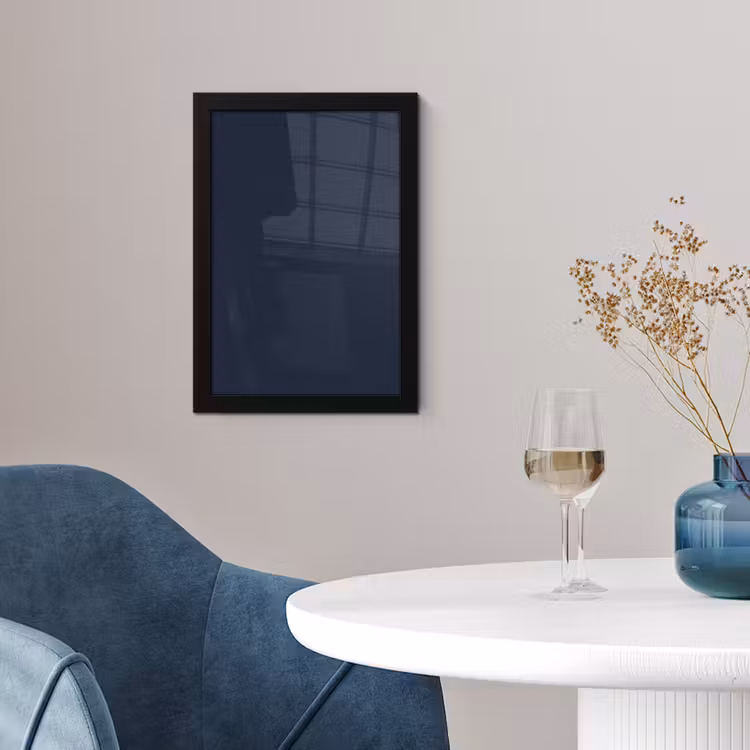 Poster met lijst - Geldersblauw - Blauw - Klassiek — 2