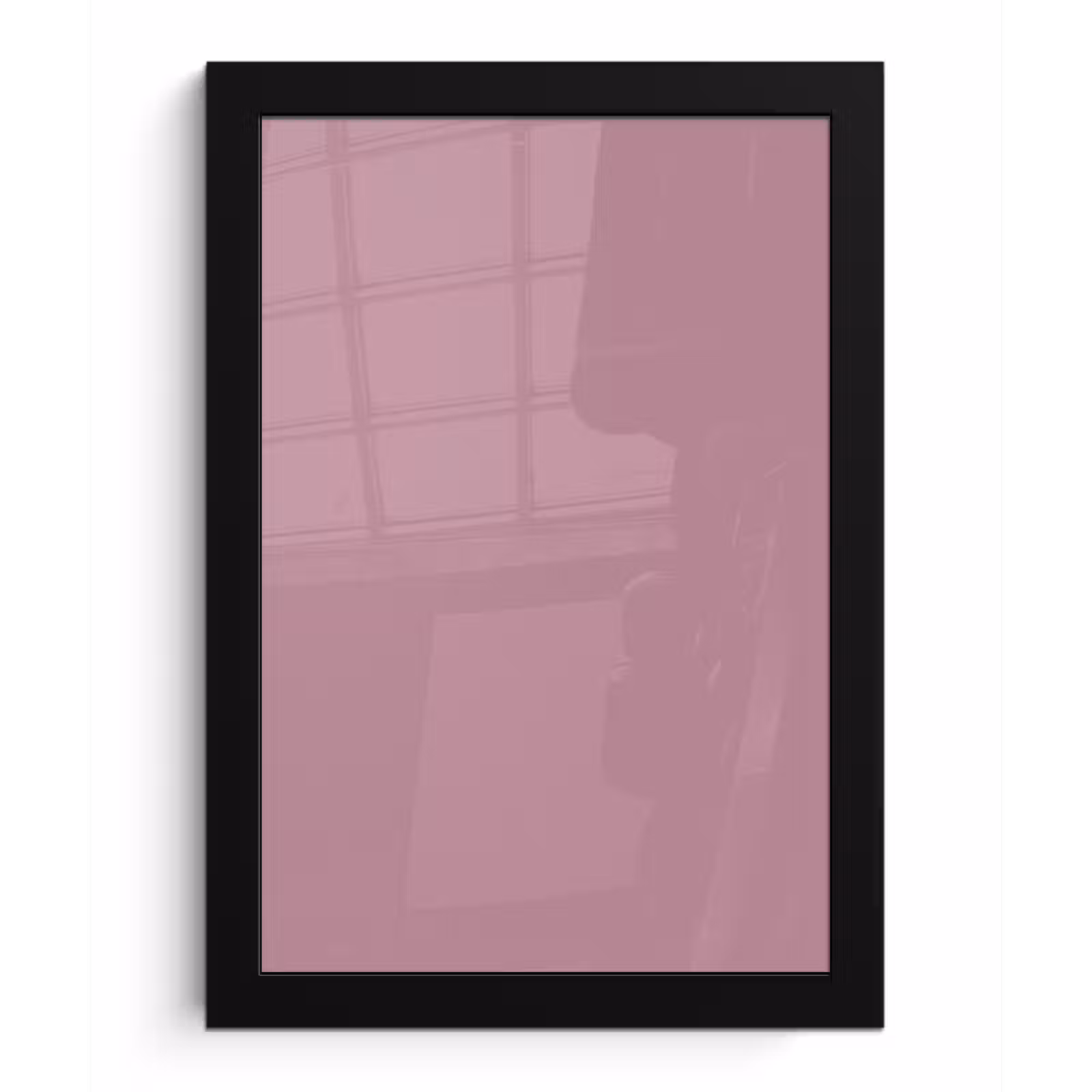 Poster met lijst - Dusty - Mauve - Paars — 1